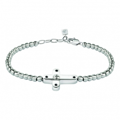 Morellato Mister br ss boules cross + blk diamonds uomo SANF08