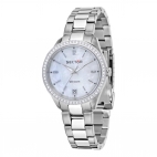 Sector 245 31mm 3h w/crystals mop dial ss br donna R3253486502