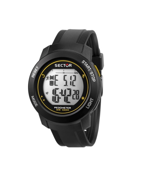 Orologio Sector EX-37 Digitale da Uomo Nero Multi-Funzione