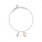 Bracciale MORELLATO donna Passioni cuore / croce (SAUN149)