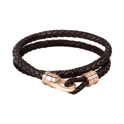 Bracciale MORELLATO uomo Moody pelle marrone /...