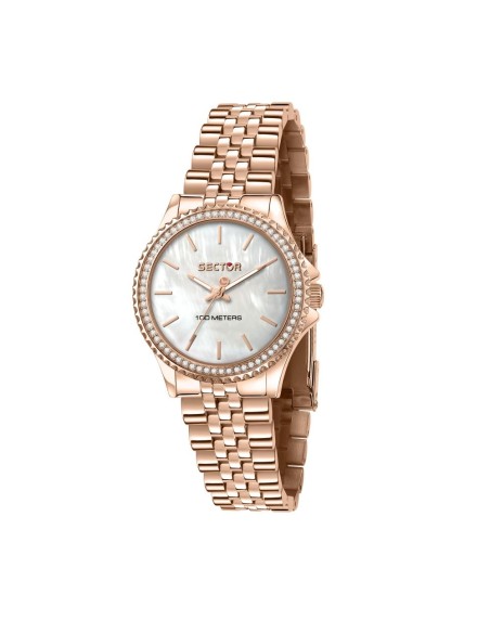 Sector 230 – Orologio Donna Acciaio Oro Rosa Madreperla (R3253161537)
