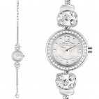 Morellato Drops 2h silver dial br. 2 beads donna R0153122507