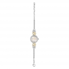 Morellato Drops 26mm 2h w. sil dial br 4drops ss+y donna