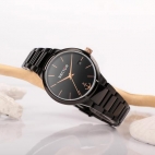 Sector 665 34mm 3h black dial br black femminile R3253524501