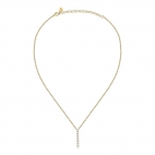 Collana MORELLATO donna Scintille cristalli rodiato / oro