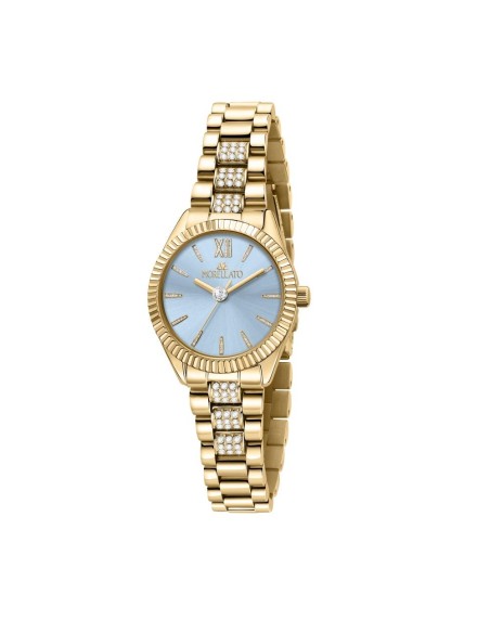 Orologio MORELLATO donna Magia acciaio dorato / azzurro