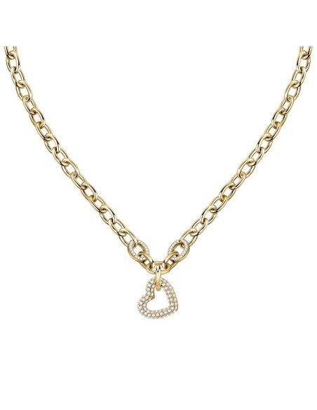 Collana MORELLATO donna Incontri acciaio dorato / cuore