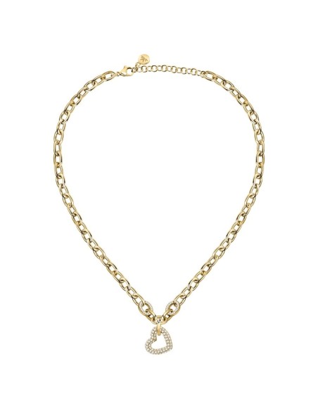 Collana MORELLATO donna Incontri acciaio dorato / cuore