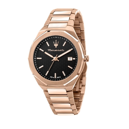 Orologio MASERATI uomo Stile data acciaio oro...