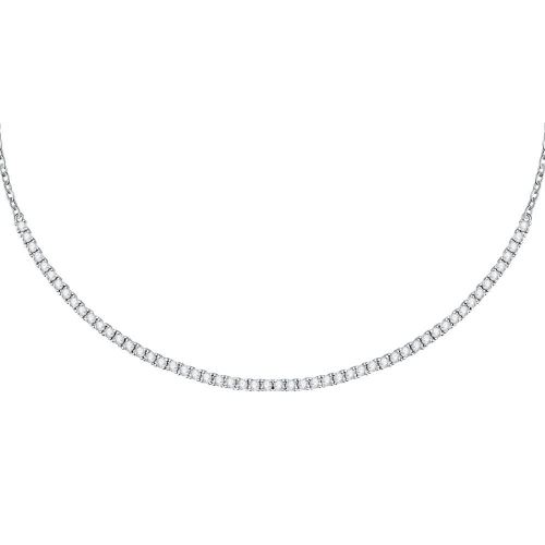 Collana MORELLATO donna Scintille rodiata argento