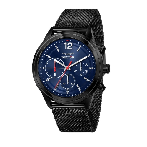Sector 670 – Orologio Uomo Acciaio Nero/Blu...