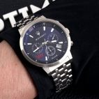Maserati Gt 44mm chr blue dial br ss uomo R8873134002