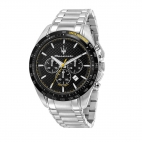 Orologio MASERATI uomo Traguardo cronografo acciaio / nero