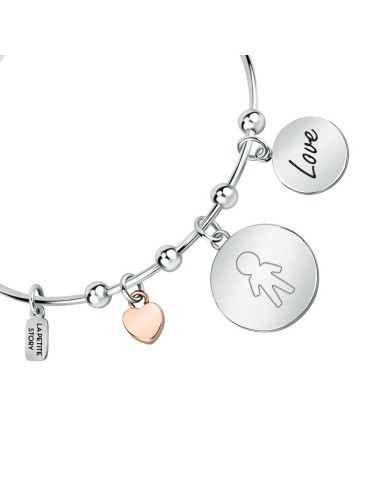 Bracciale LA PETITE STORY donna Bangle family /...