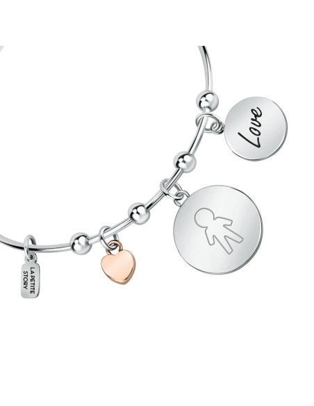 Bracciale LA PETITE STORY donna Bangle family / boy