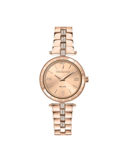 Orologio TRUSSARDI donna T-shiny tempo acciaio oro rosa