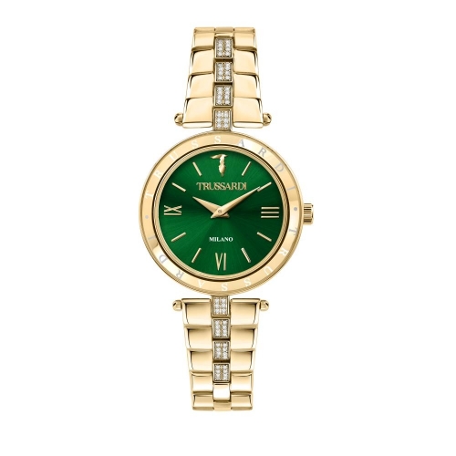 Orologio TRUSSARDI donna T-shiny tempo dorato /...