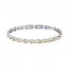 Bracciale MORELLATO uomo Motown acciaio bicolore