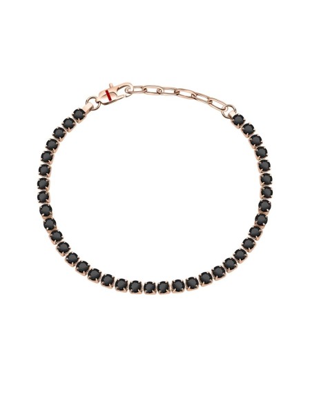 Bracciale SECTOR uomo Tennis tennis cristalli neri