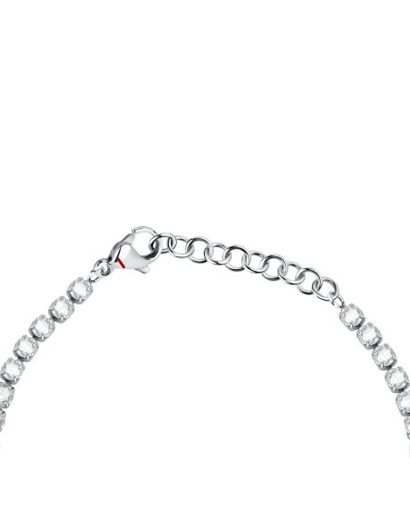 Bracciale SECTOR donna Tennis cuore oro rosa cristalli bianchi