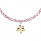 Bracciale SECTOR donna Tennis rosa / albero vita