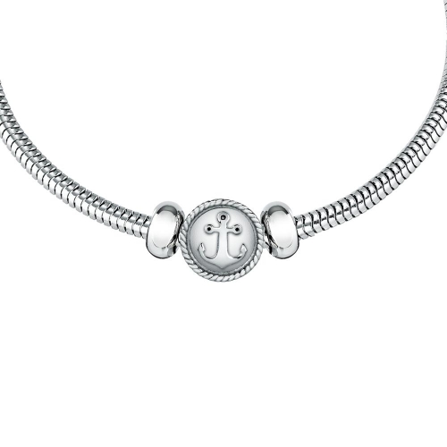 Bracciale MORELLATO uomo Drops acciaio / ancora