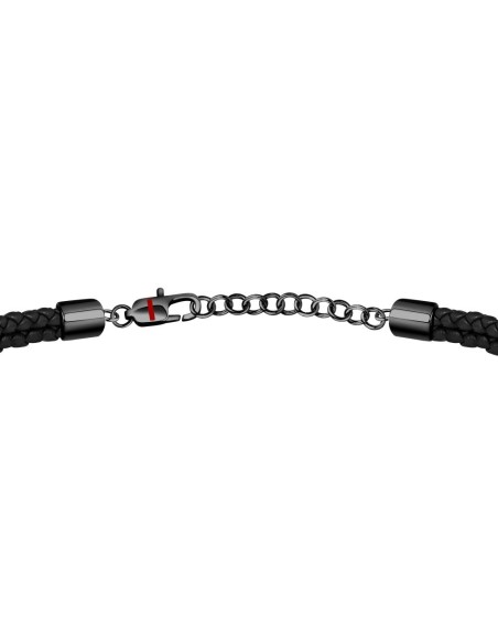 Bracciale SECTOR uomo Bandy pelle nero gun