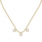Collana MORELLATO donna Incontri dorata con cuori