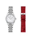 Philip Watch Roma 28mm 2h wdiam mop dial br ss+red s