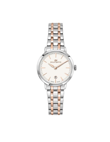 Philip Watch Audrey – Orologio Donna Bicolore con Datario (R8253150510)