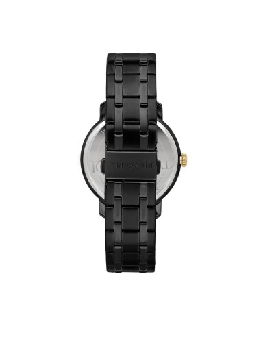 Orologio TRUSSARDI uomo T-couple data acciaio nero