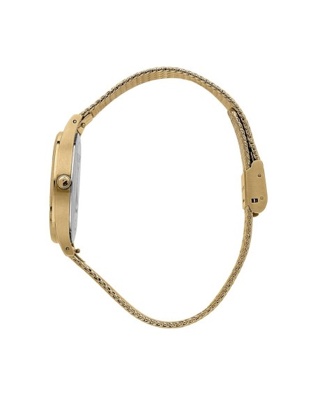 Orologio TRUSSARDI donna T-star tempo acciaio dorato / blu