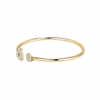 Bracciale MORELLATO donna Incontri bangle acciaio dorato