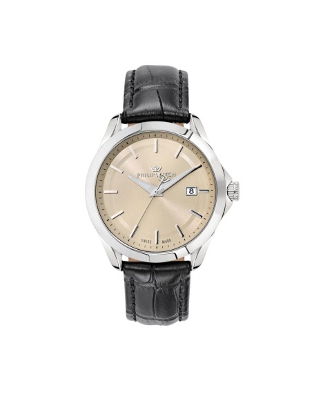 Philip Watch Blaze 41mm 3h ivory dial black strap