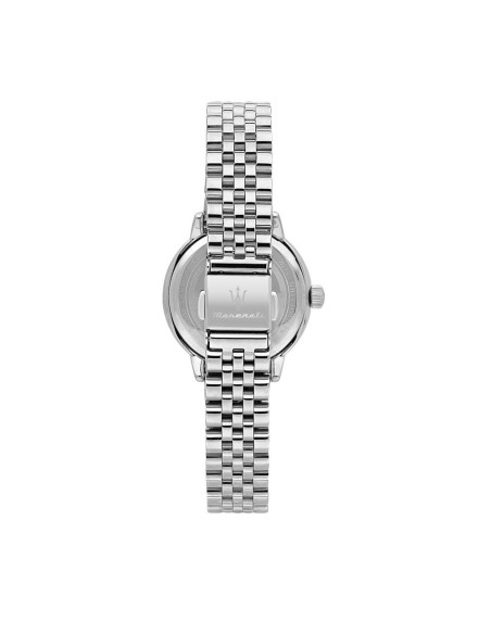 Orologio MASERATI donna Successo Solar acciaio / bianco
