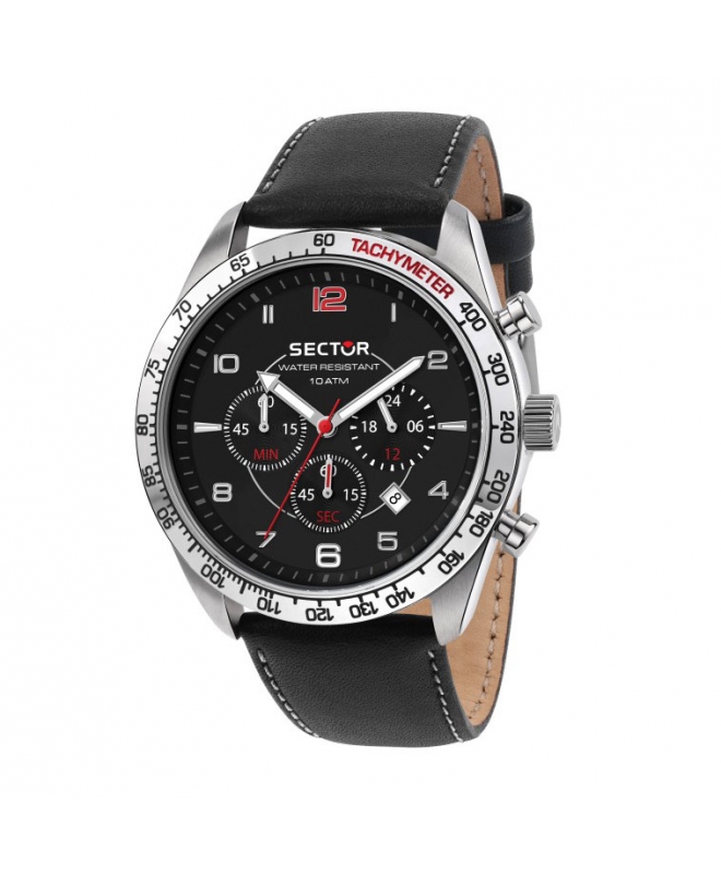 Orologi uomo: orologio uomo Sector 245 43 mm chr black R3271786020 in  offerta