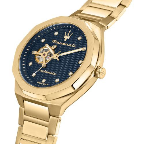 Orologio MASERATI uomo Stile Automatico Diamond...
