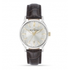 Philip Watch Sunray 39mm 3h whites dial brown strap