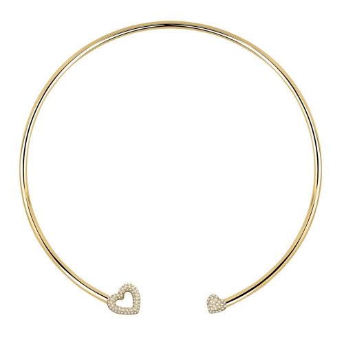 Collana MORELLATO Incontri acciaio dorato / cuore