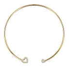 Collana MORELLATO Incontri acciaio dorato / cuore