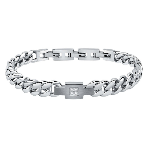 Bracciale MORELLATO uomo Diamonds acciaio /...