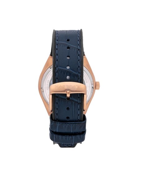 Maserati Triconic 40mm auto gray dial blue st