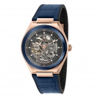 Maserati Triconic 40mm auto gray dial blue st