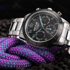 Sector 270 41mm multi black dial br ss