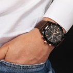 Orologio SECTOR uomo 770 multi funzione pelle marrone