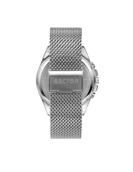 Sector 280 44mm chr black dial mesh br ss