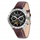 Sector 695 eco solar chr 45mm blk di d.brown st uomo R3271613003