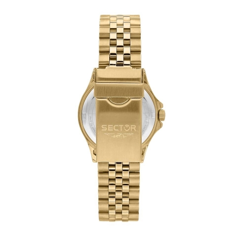 Orologio SECTOR donna 230 acciaio dorato / bianco
