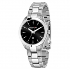 Sector 120 36mm 3h black dial br ss donna R3253588518